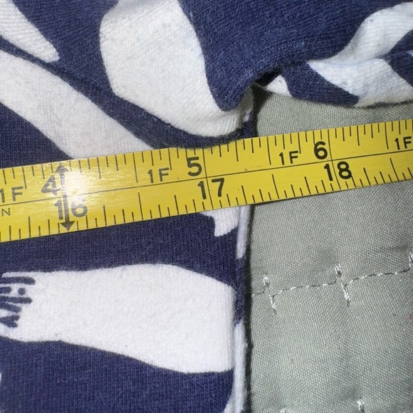 Lilly Pulitzer Navy & White I Got Lucky Bird Charlene Chevron Shift Dress S - Picture 4 of 15